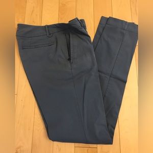 Kit and Ace mens chino performance Blue/ light grey stretch pants Sz 33/35